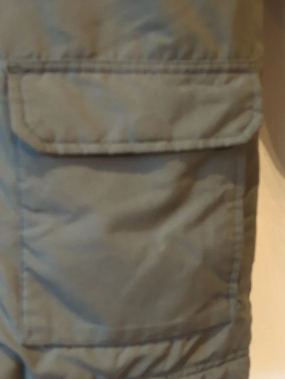 Old Navy Unisex Sz L Youth Hooded Parka Khaki Green